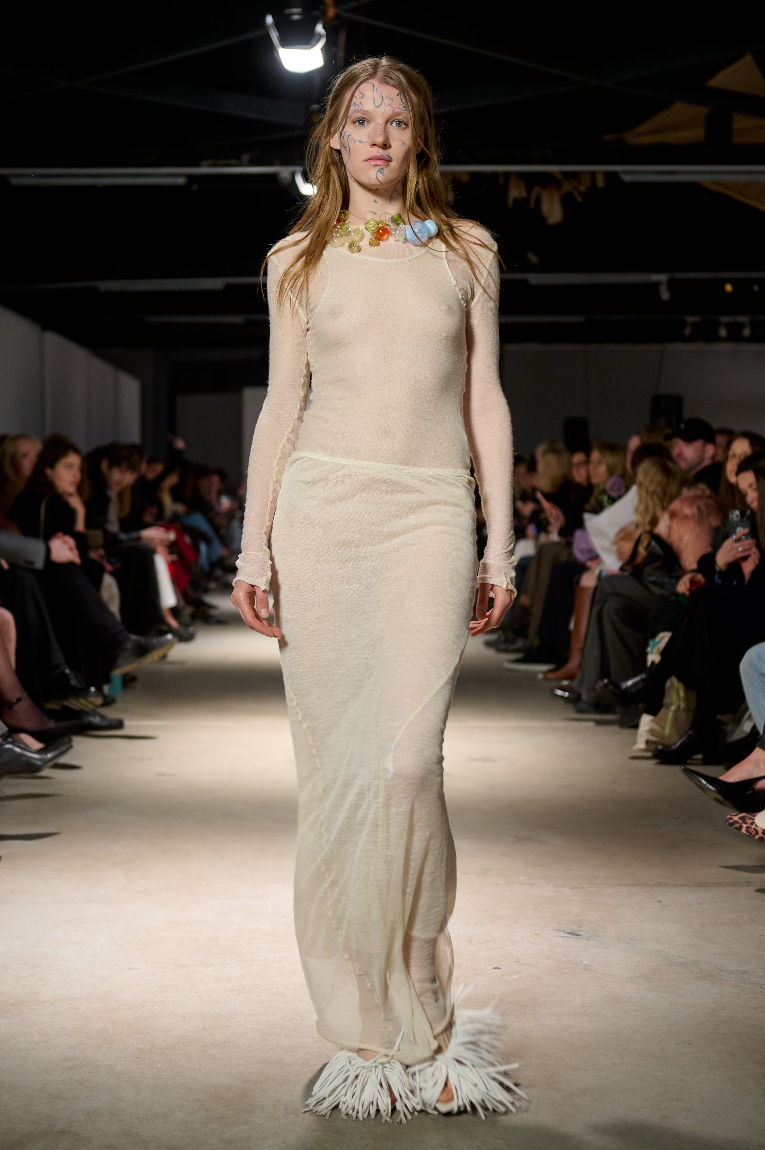 Прозора сукня-майка