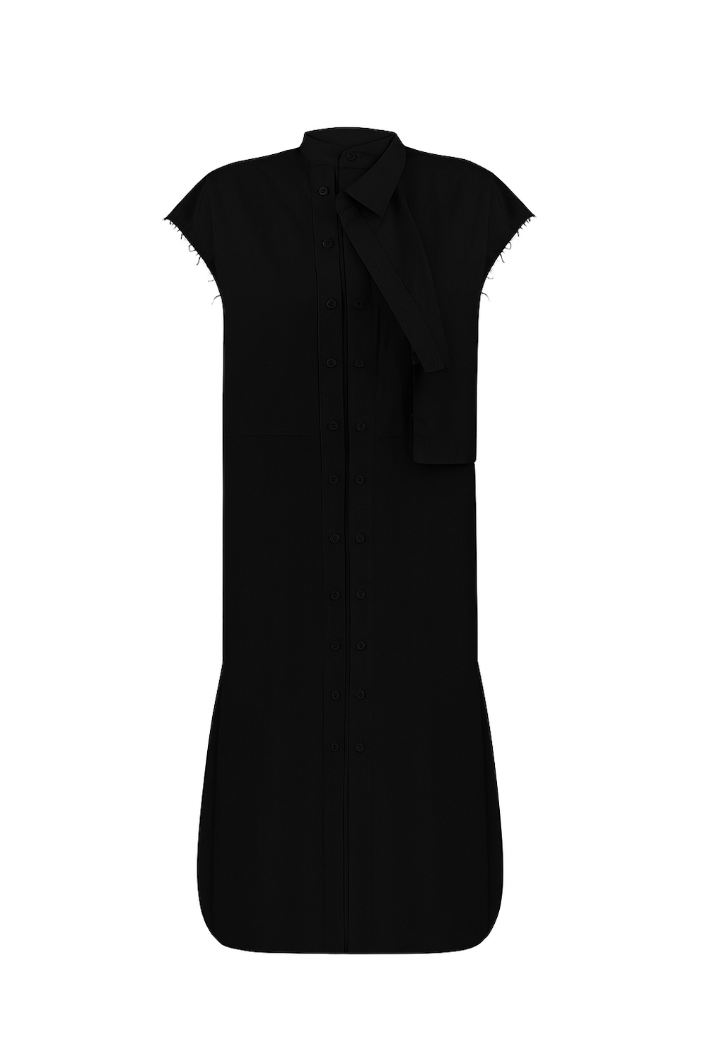 Чорна сукня-сорочка