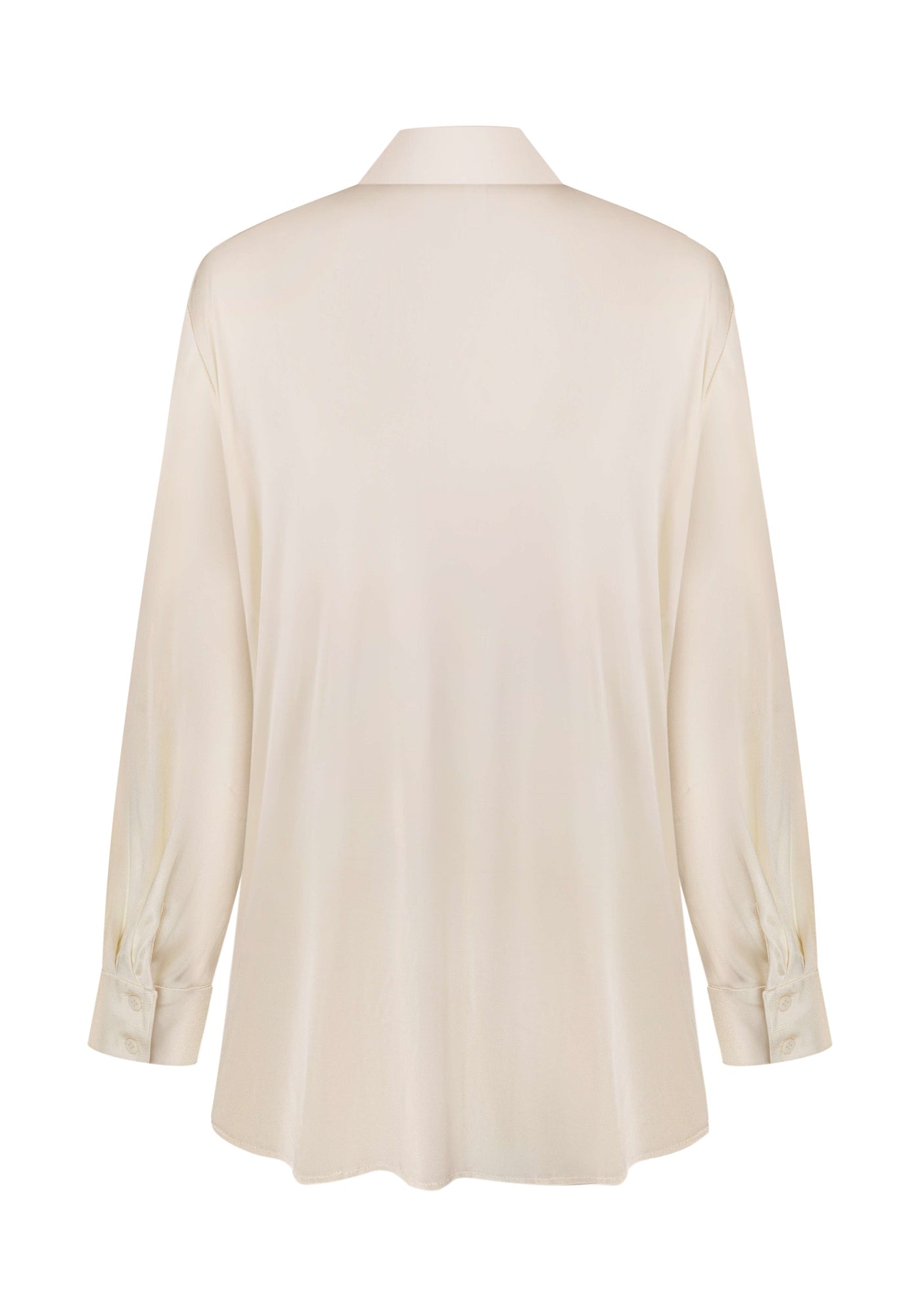 Молочна сорочка з шовкового  трикотажу