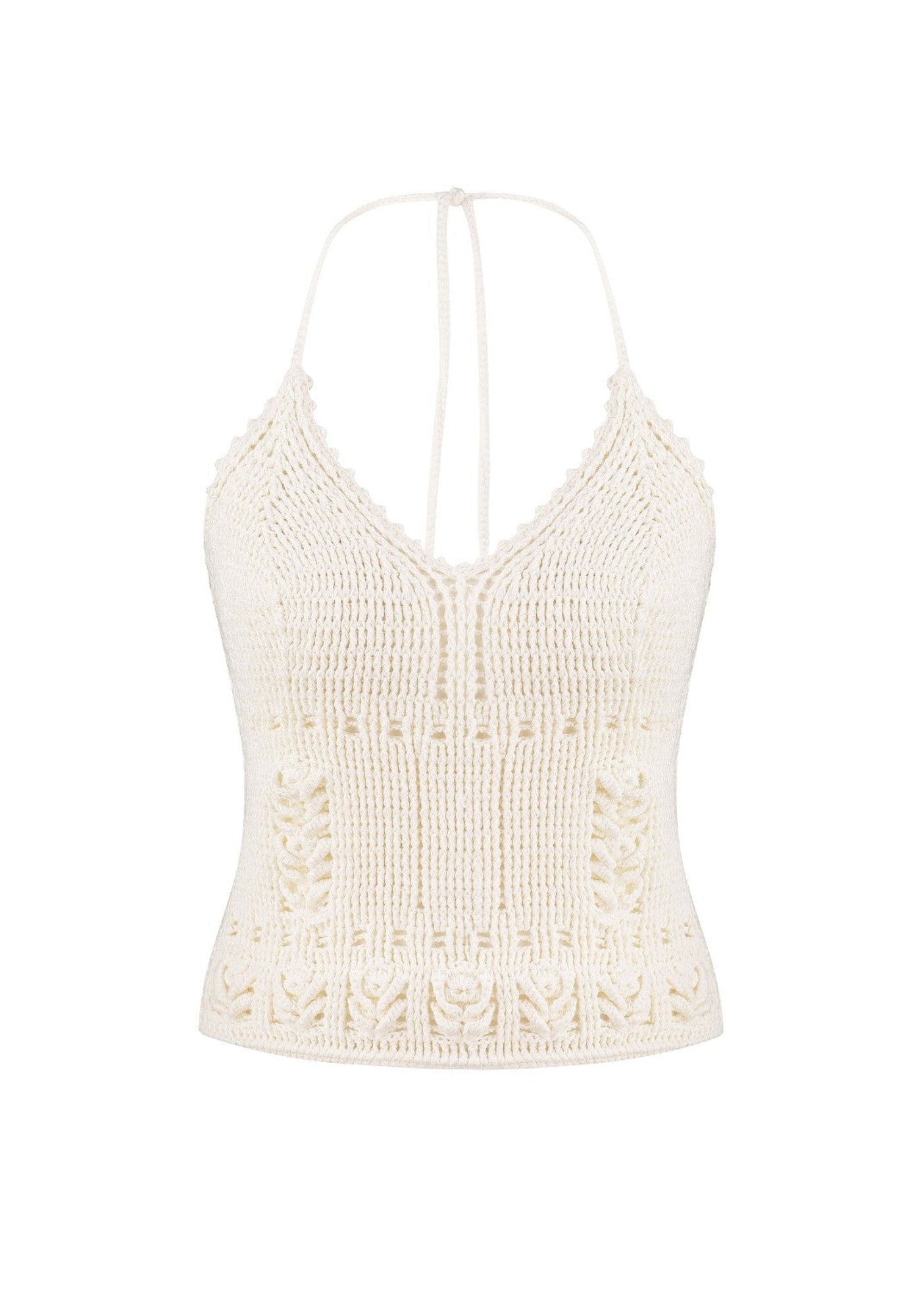 Білий топ ручної роботи