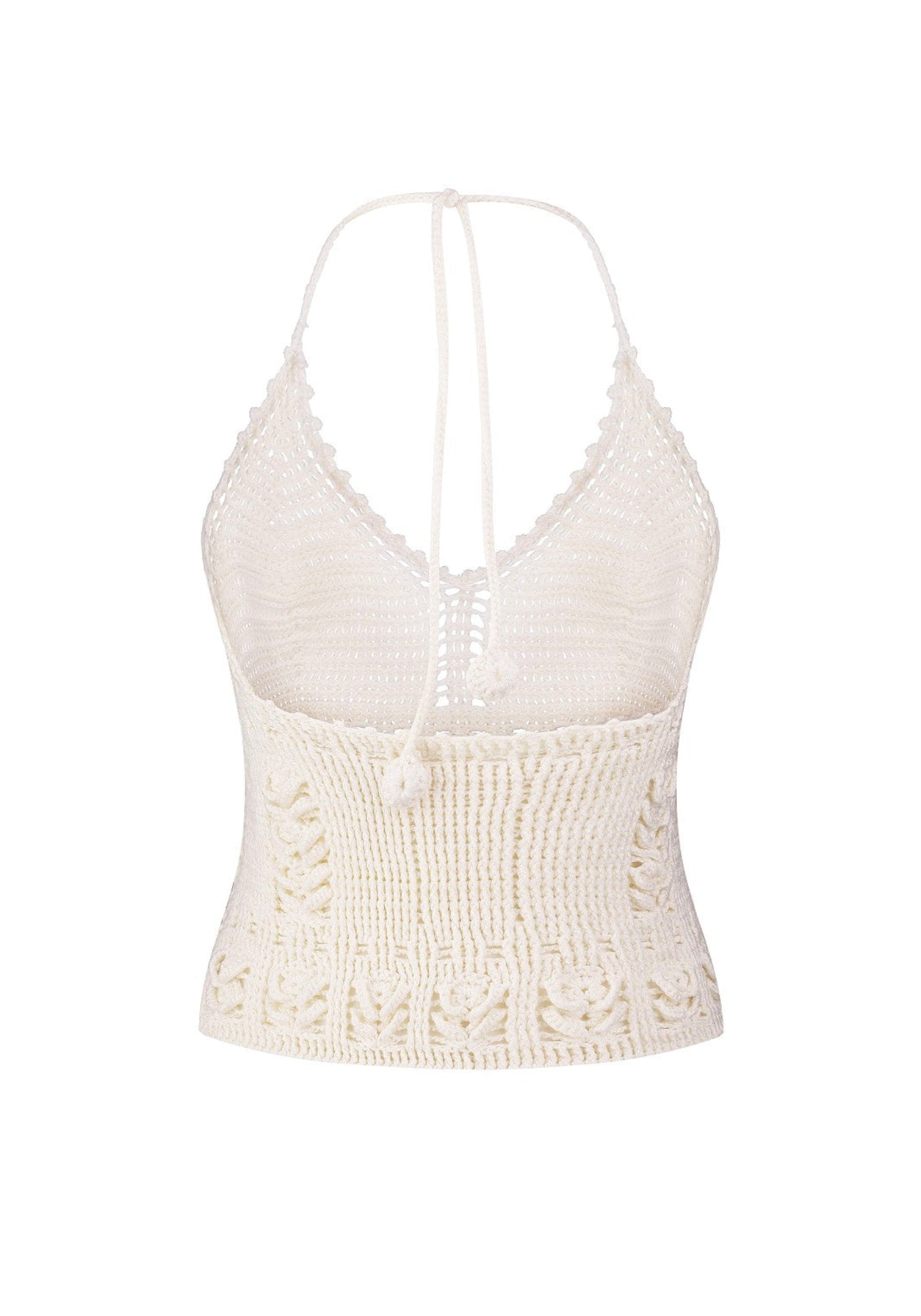 Білий топ ручної роботи