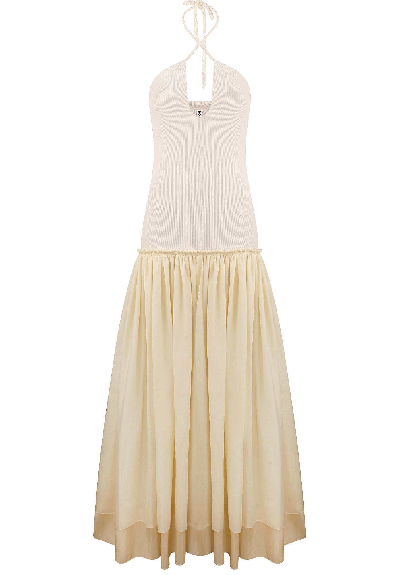 Ванільна сукня-пачка