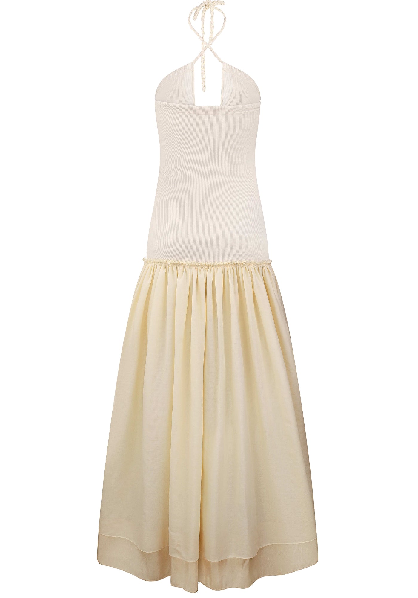 Ванільна сукня-пачка