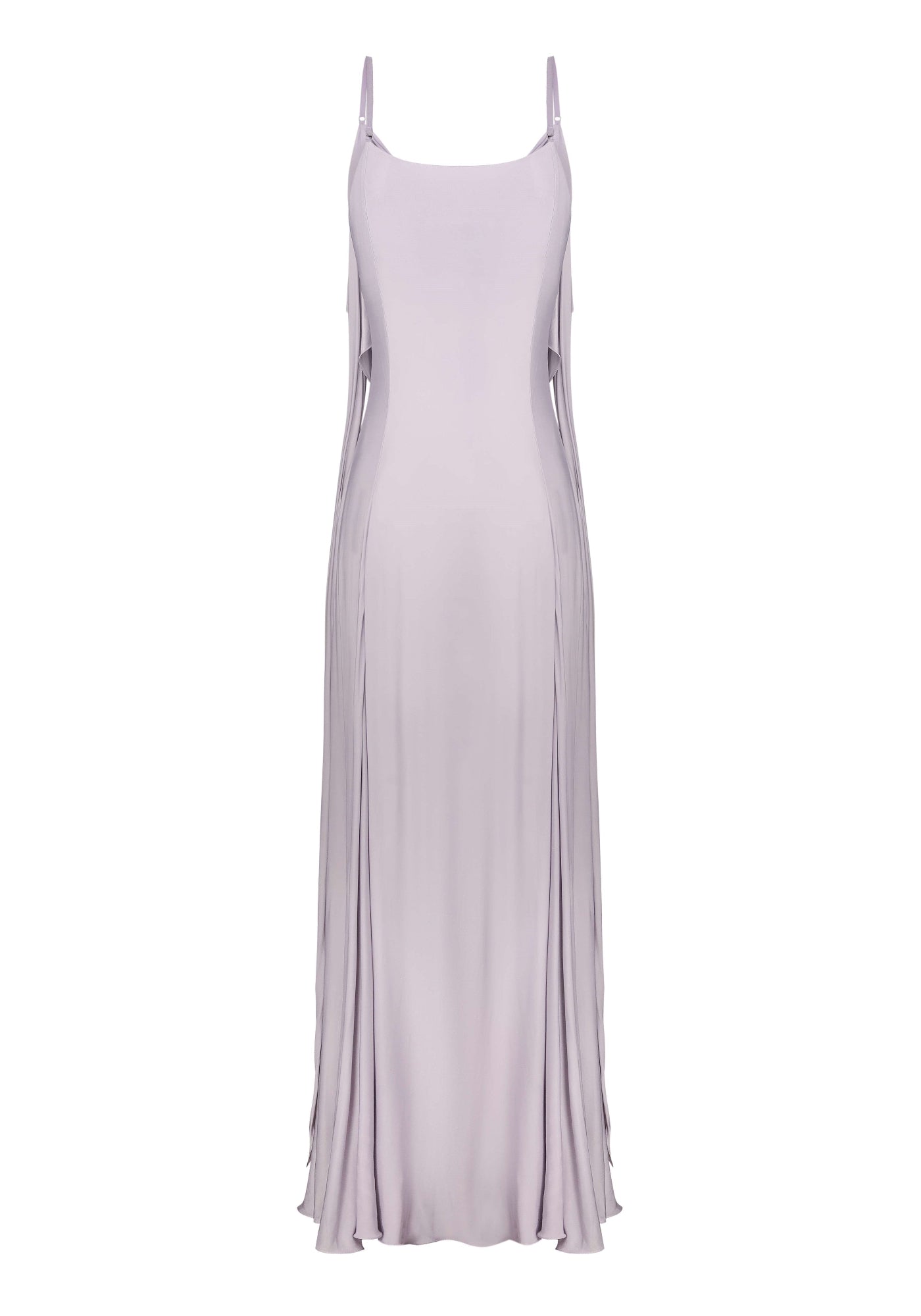 Бузковий трикотажний сарафан