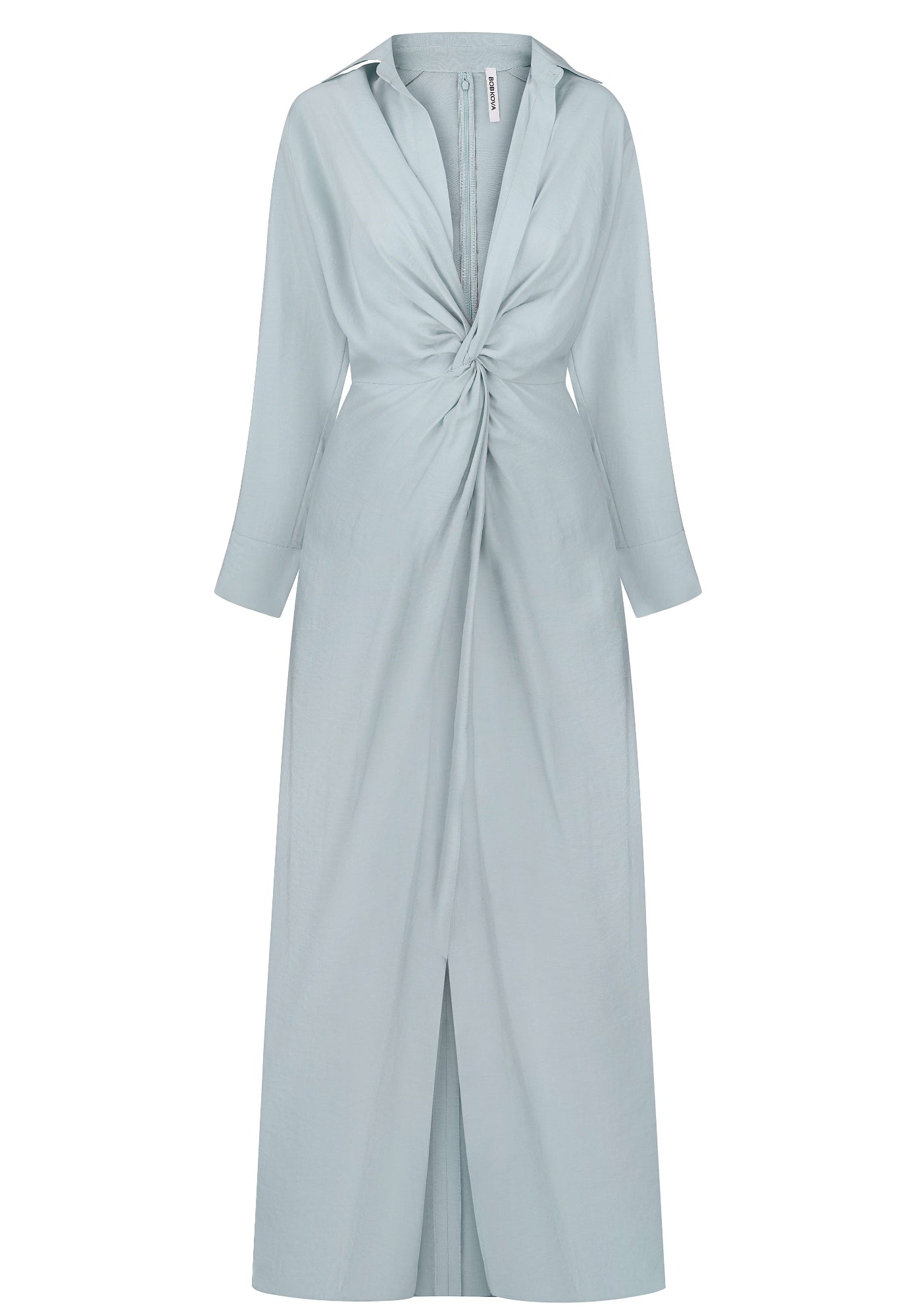 Бірюзова сукня-сорочка