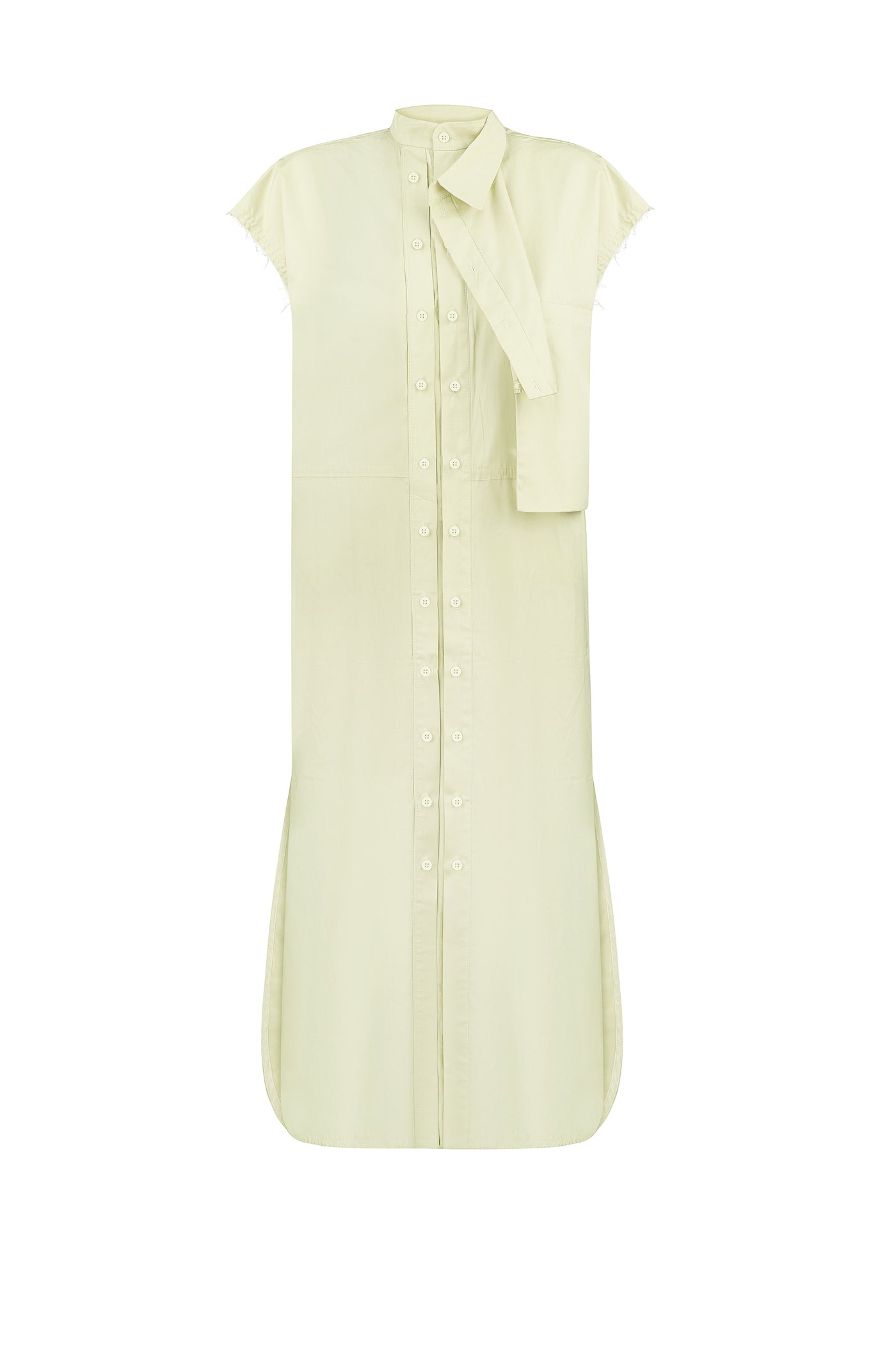Lemon shirt dress