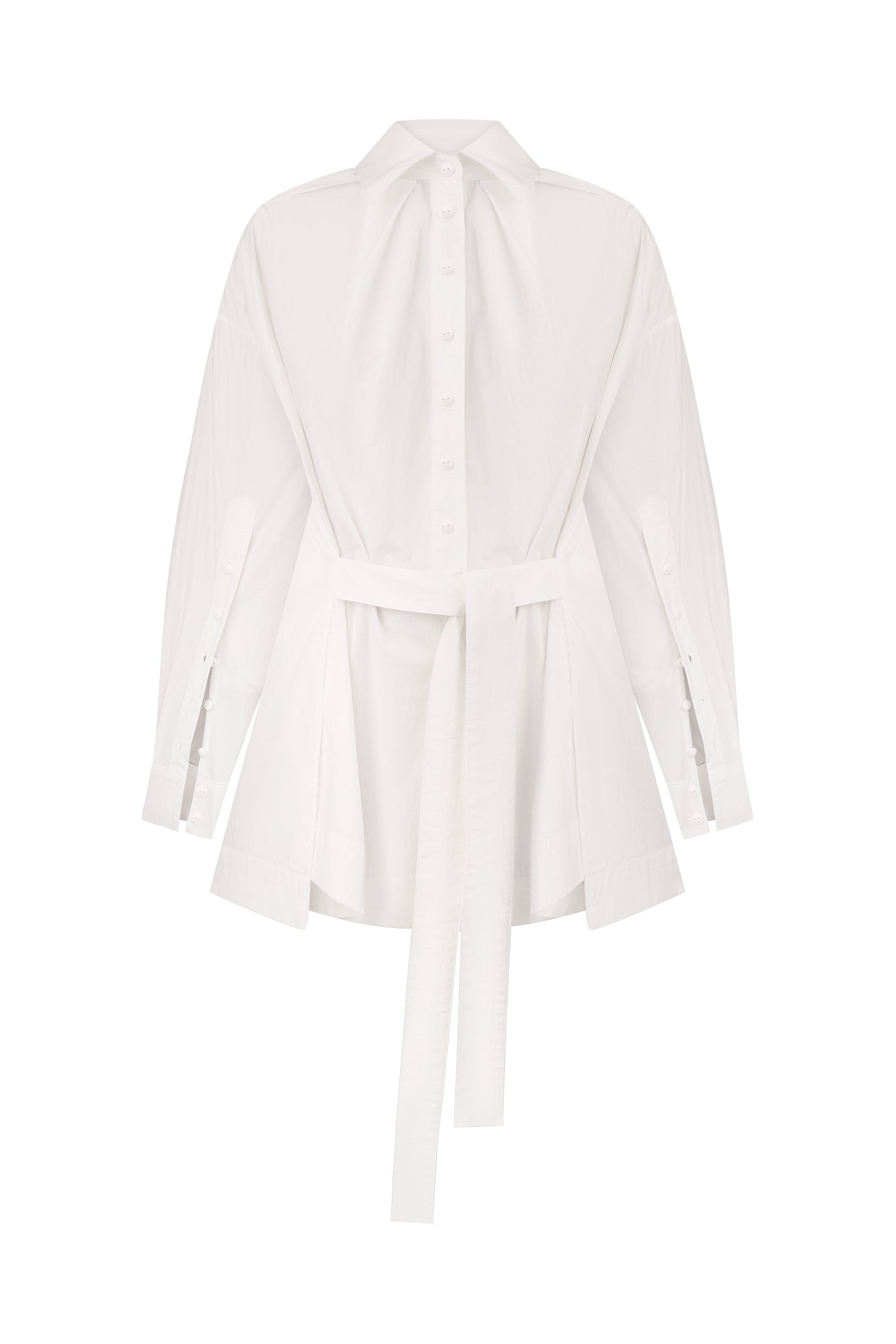 Міні сукня сорочка біла