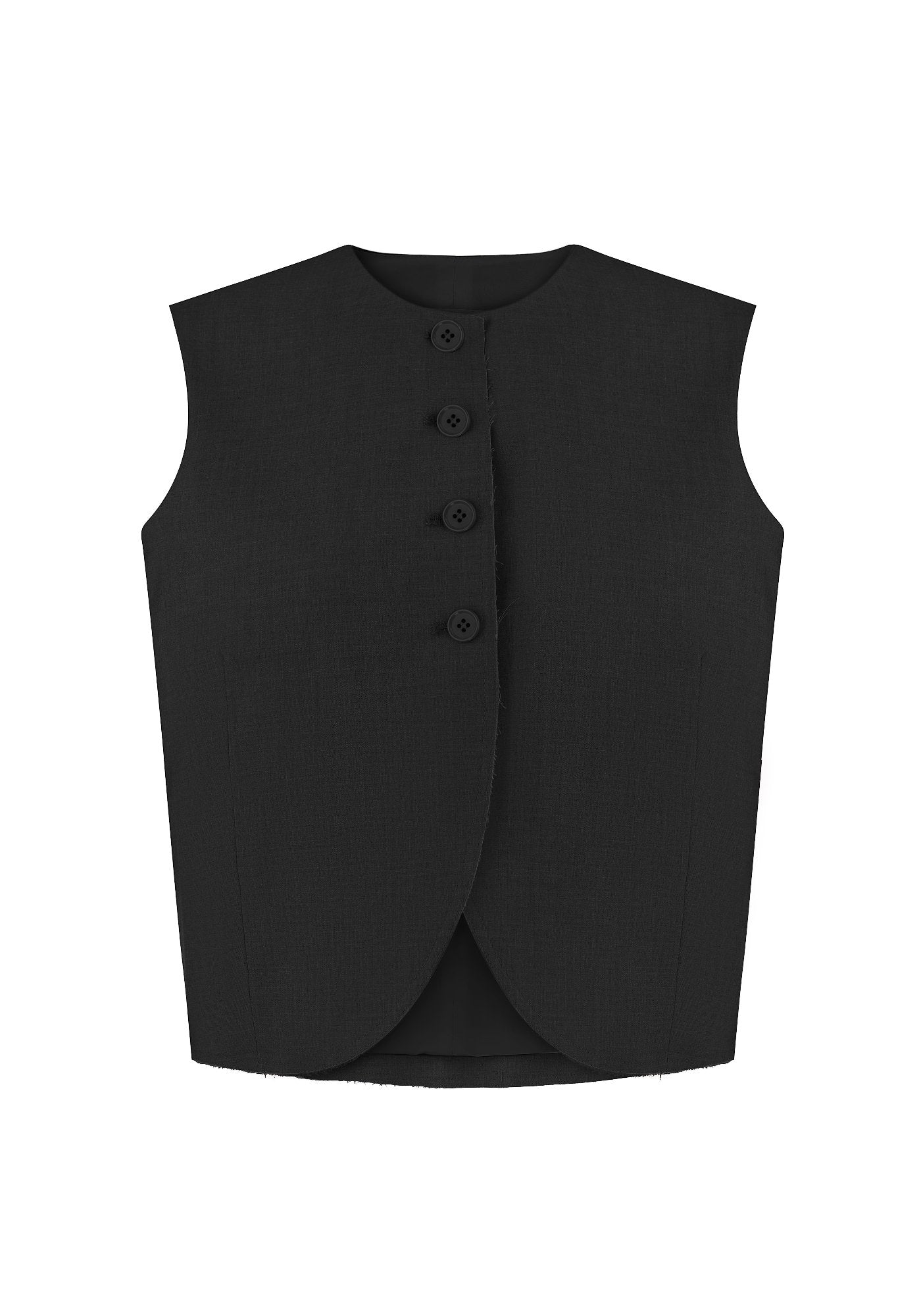 Чорний жилет