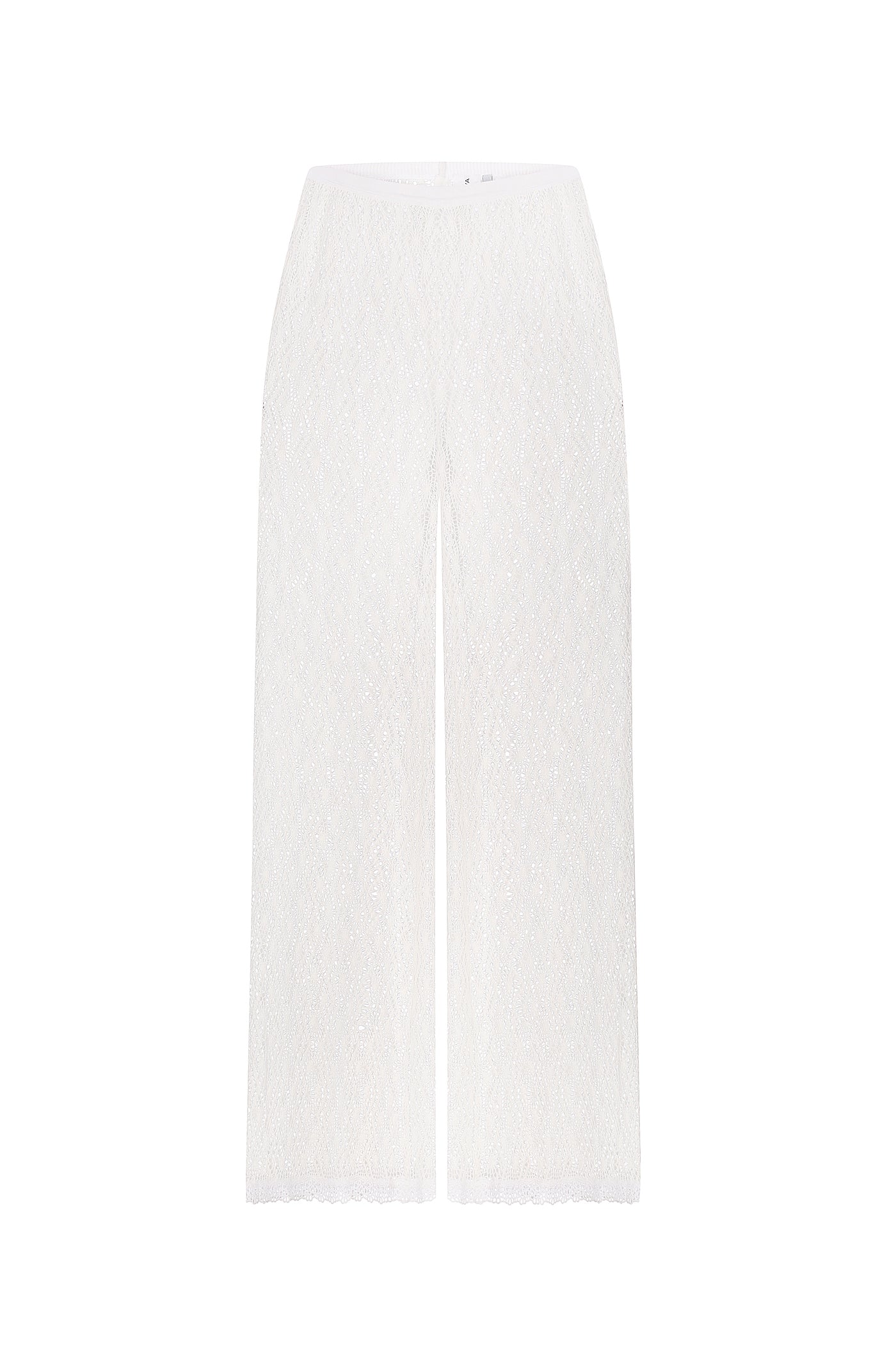 Openwork trousers