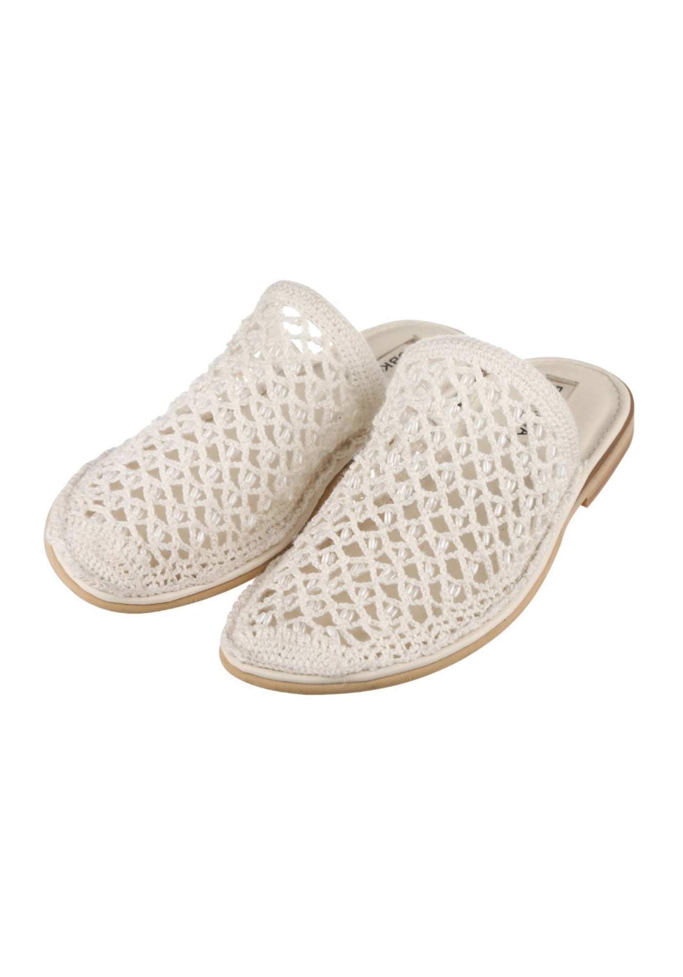 Капці з рисом білі