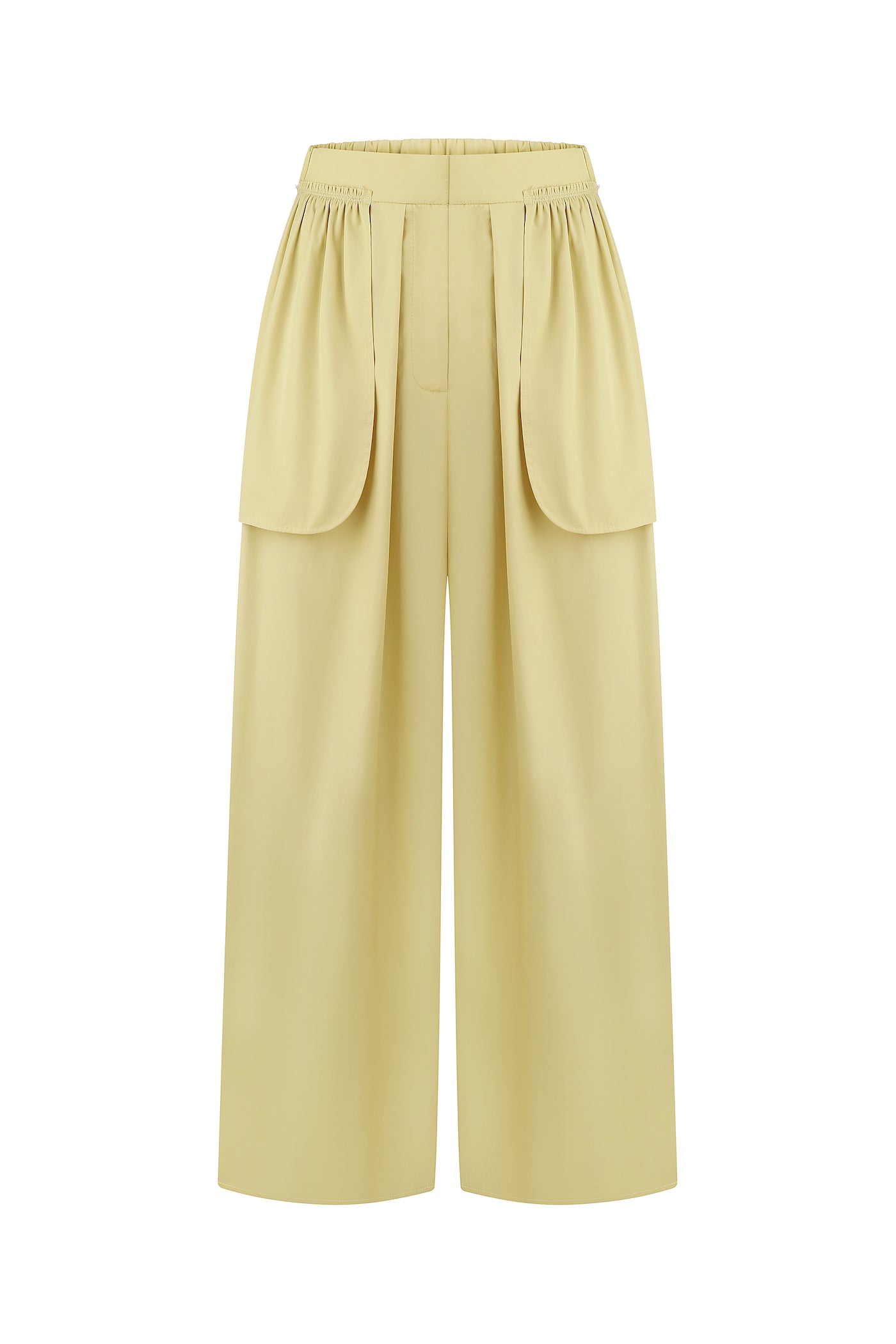 Брюки лимонні