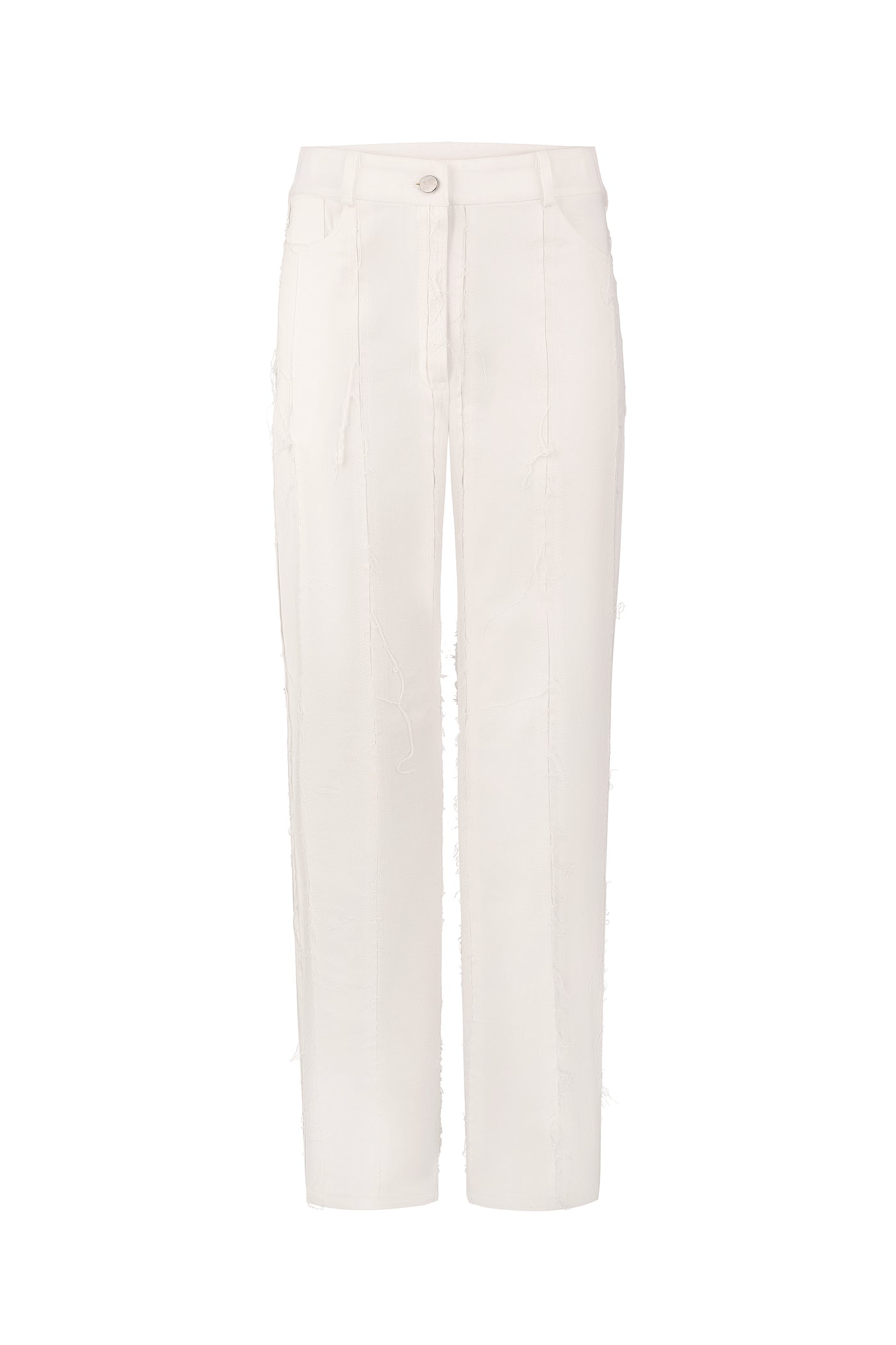 Джинси білі прямі