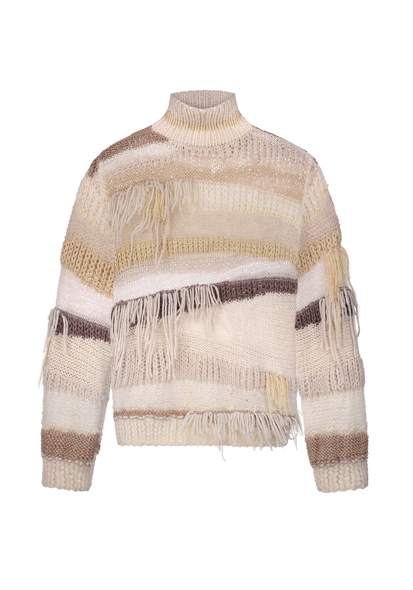 Светр ручної роботи кремовий