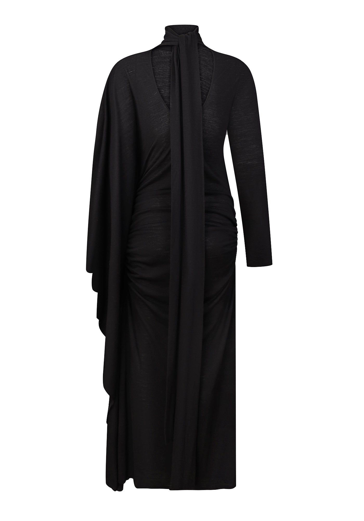 Сукня гольф з шарфом