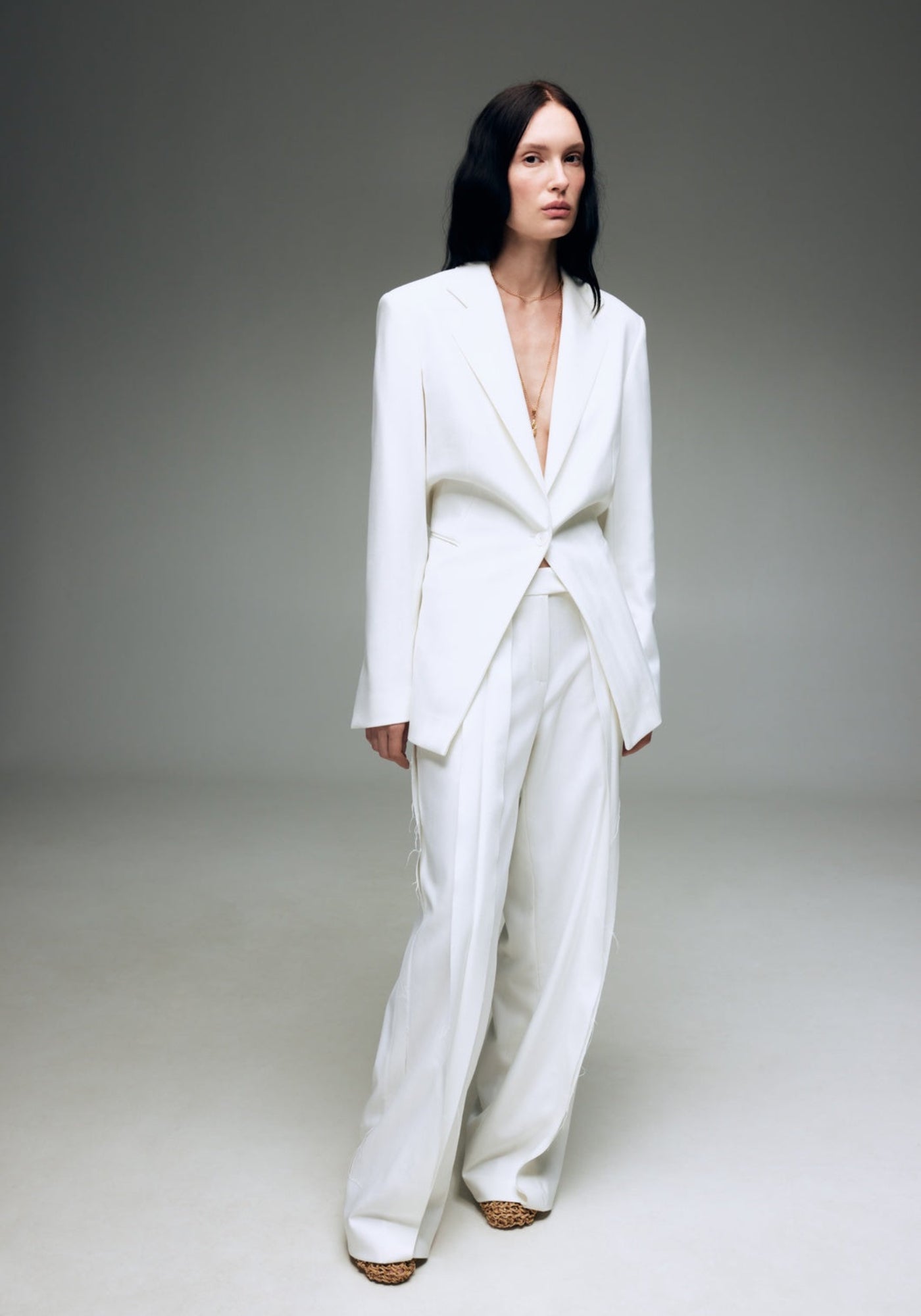 Жакет білий