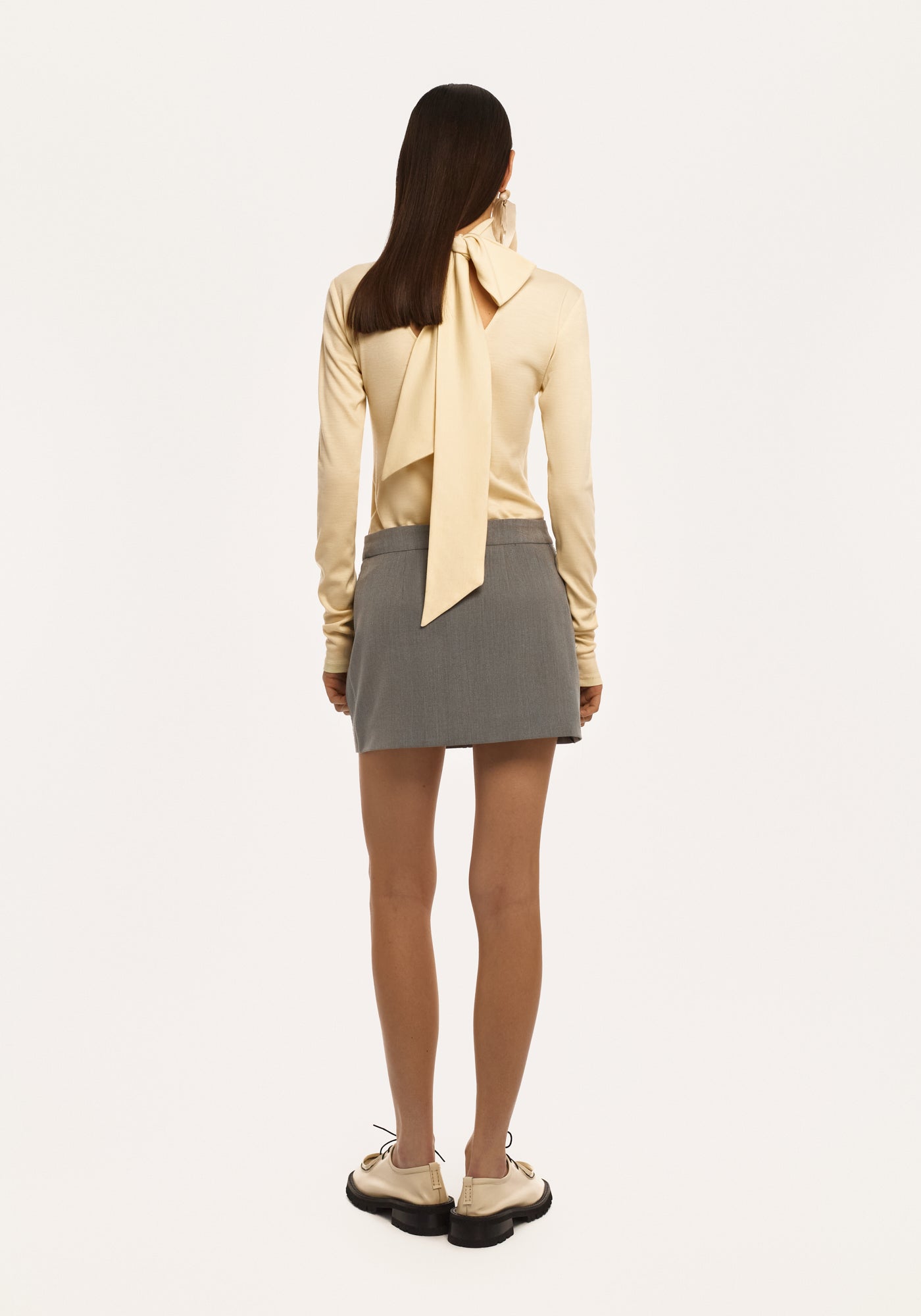 Спідниця сіра міні