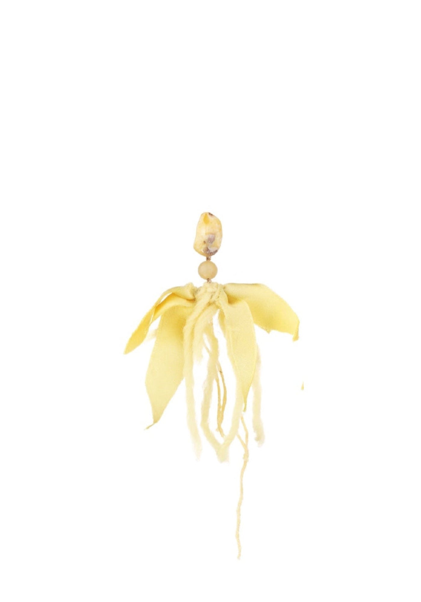 Моносережка жовта з онікс і цитрін