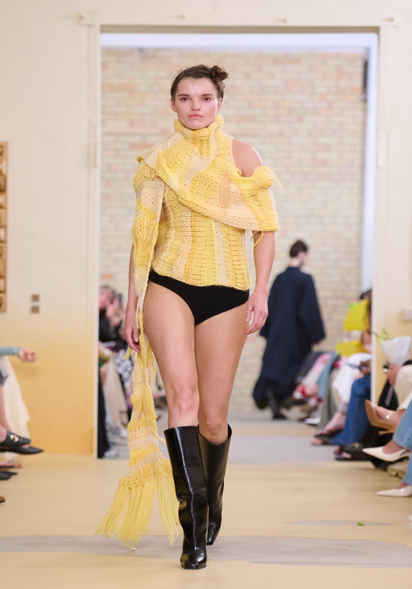 Труси чорні в'язані