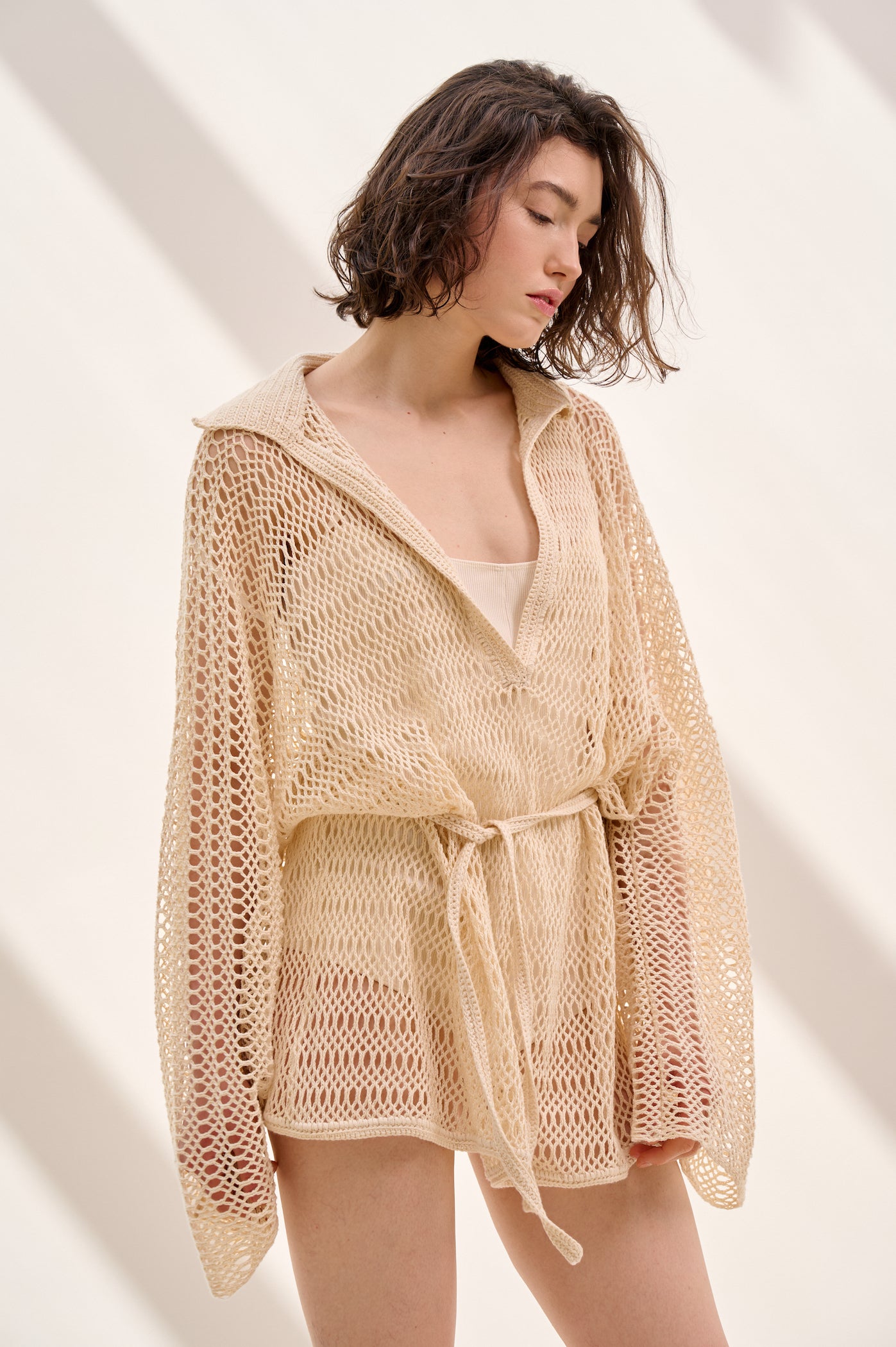 Mesh mini dress