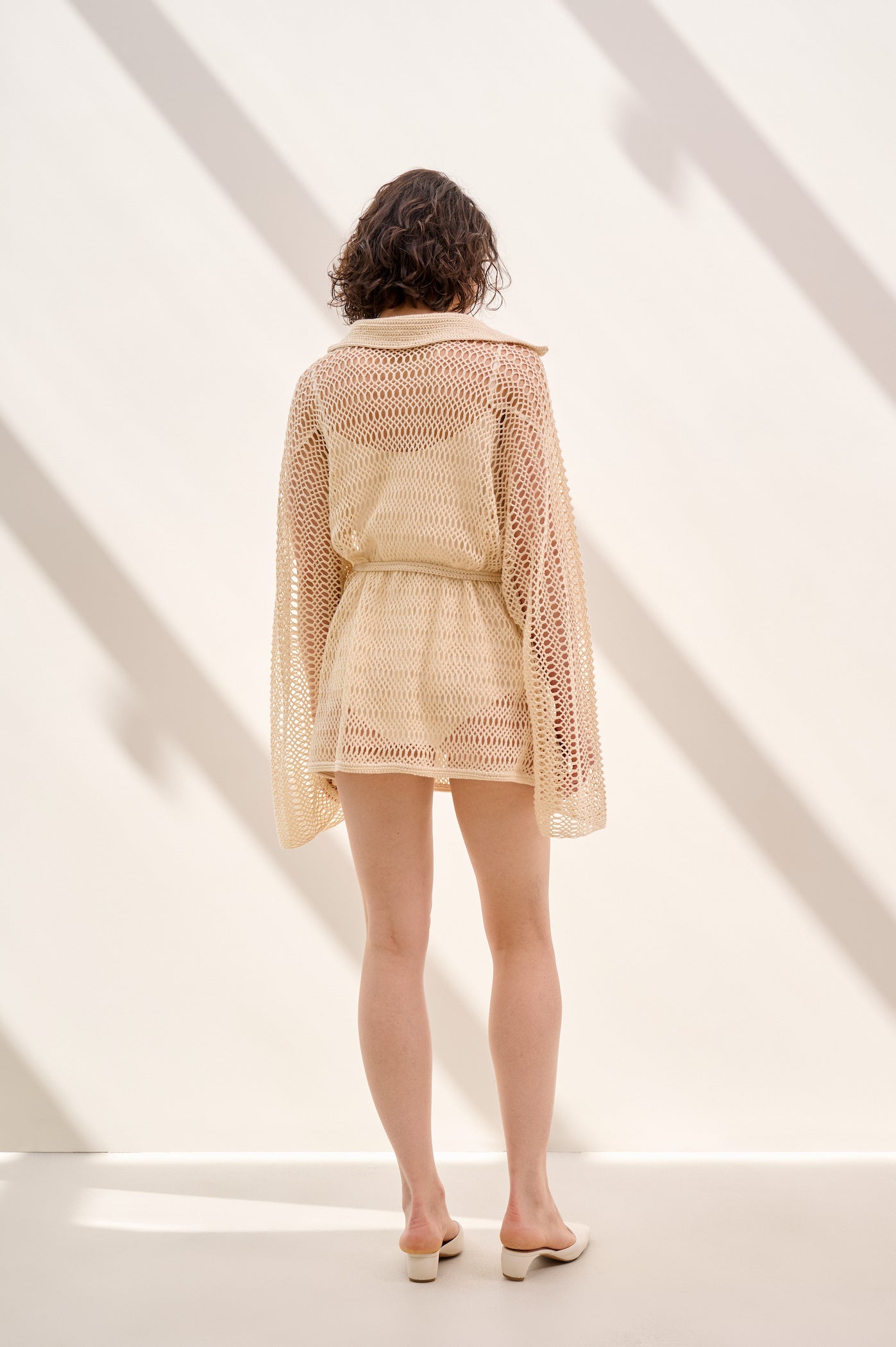 Mesh mini dress