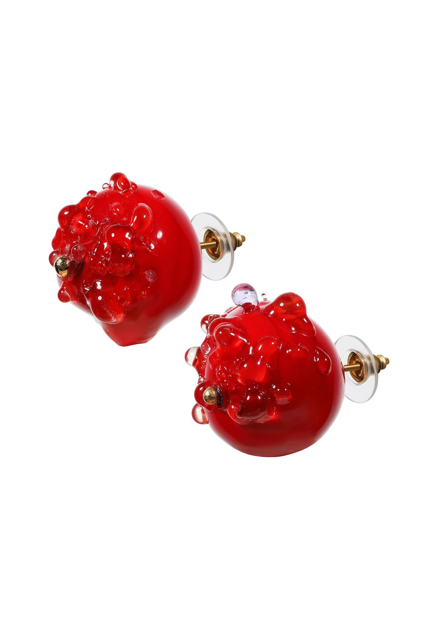 Сережки скляні
