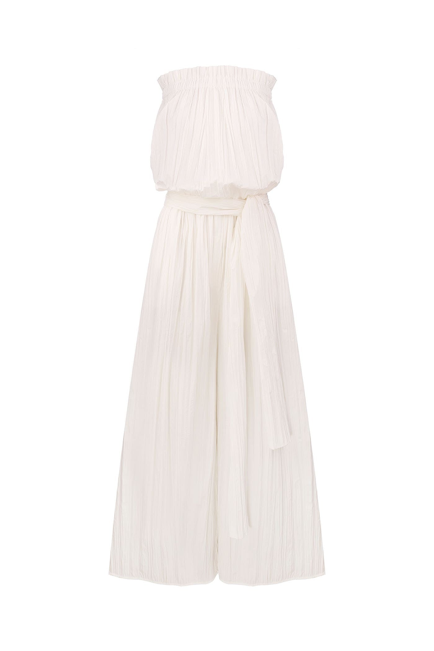 Білий креш-комбінезон