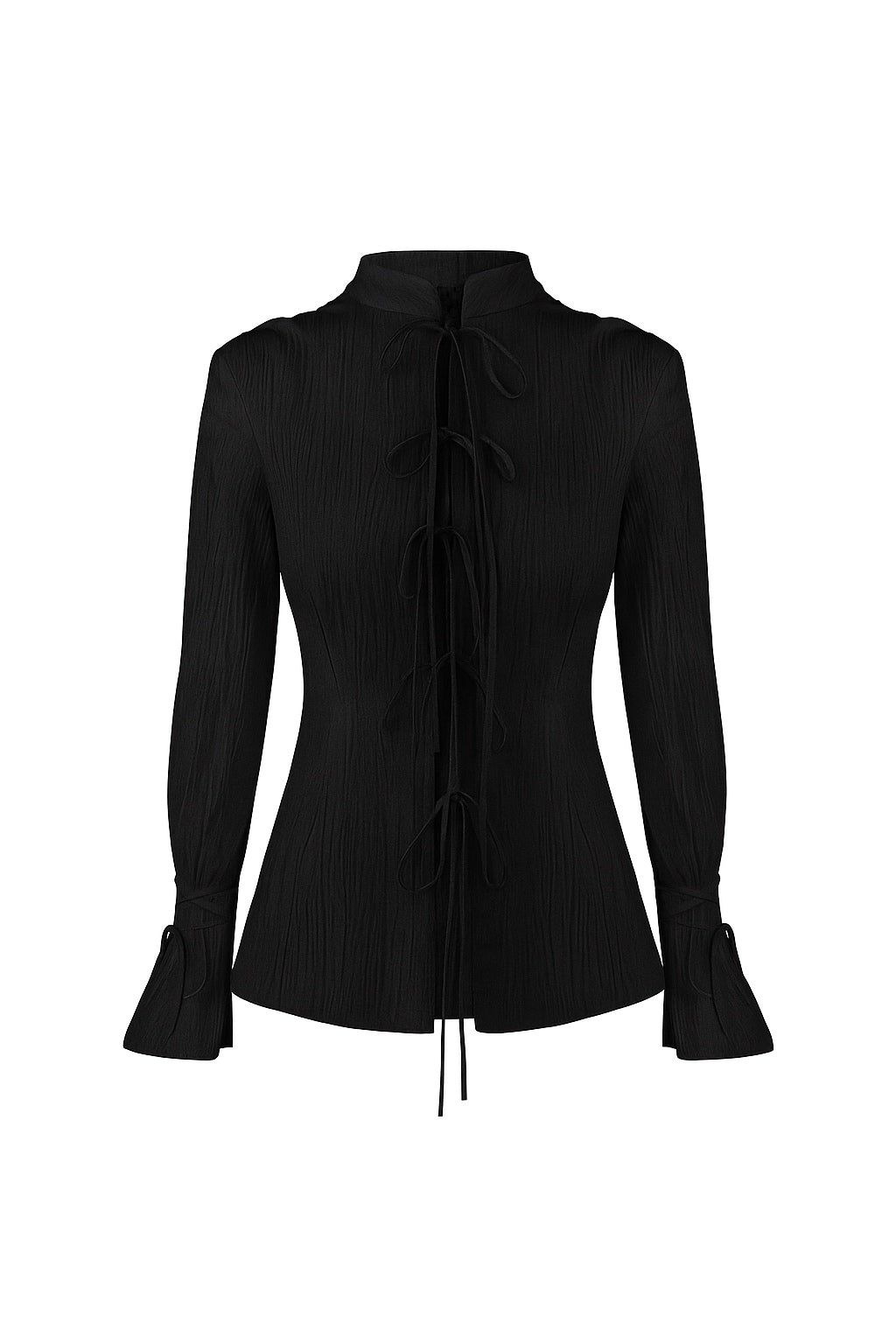 Чорна креш-блуза